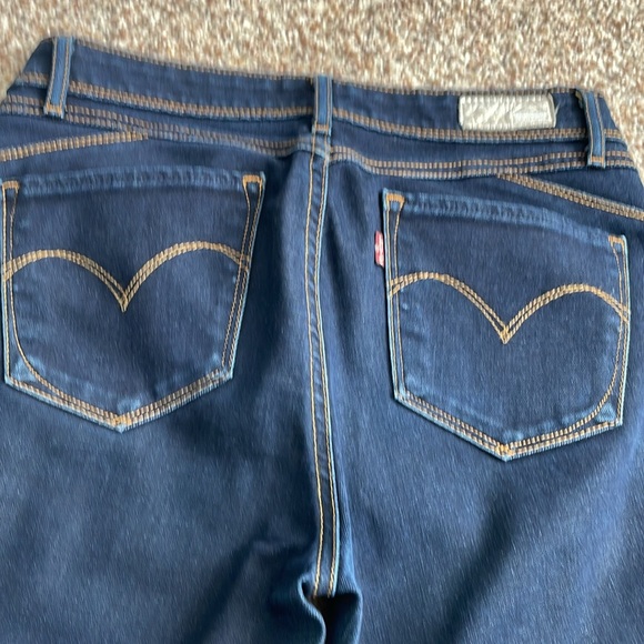 Levi’s 28x 28.5 women’s revel Demi curve skinny jeans dark blue - Picture 8 of 11